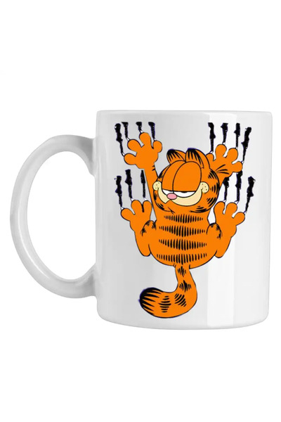 OEM Garfield Scratching Cat Mug