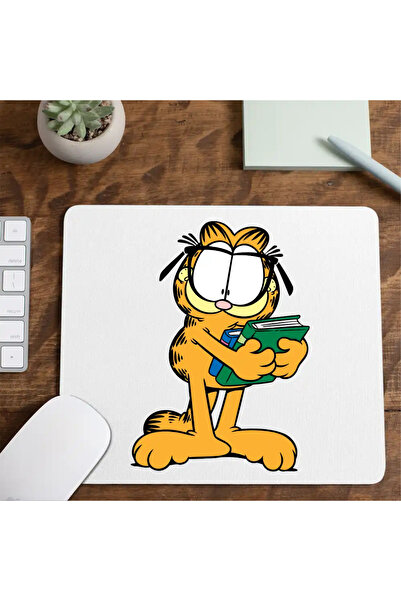 OEM Mousepad Garfield Books School Learn