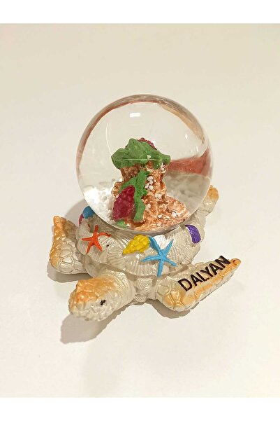 Monalisa Home Dalyan Temalı Kaplumbağalı Kar Küresi