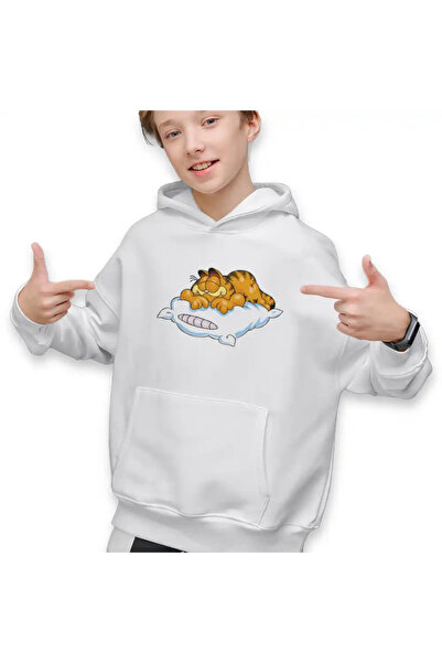 OEM Hanorac Copii Baieti Garfield Somn Perna Nani