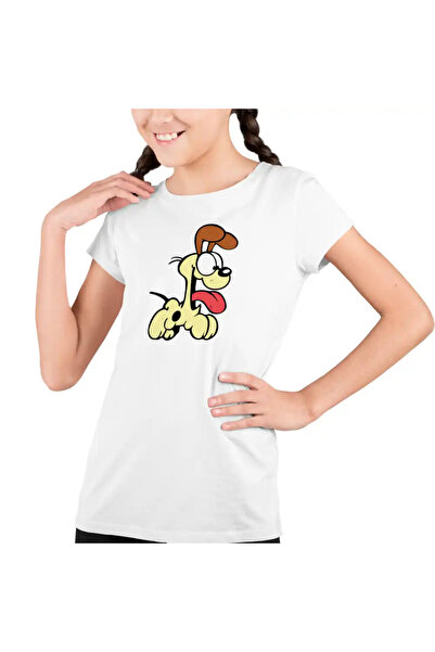 OEM Tricou Copii Fete Garfield Odie Catel