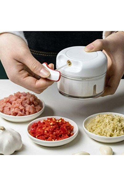fun zone Generic Manual Food Chopper White 170grams
