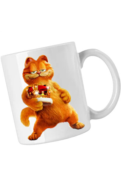 OEM Garfield Mug King Crown Cats