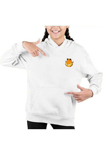 OEM Hanorac Copii Fete Garfield Privire Sarcastica