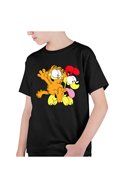 OEM Tricou Copii Baieti Garfield Odie Calare Joaca