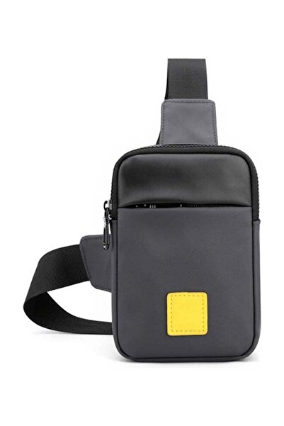 fun zone Generic Wear-Resistant Crossbody Nylon Chest Bag with Adjustable Strap