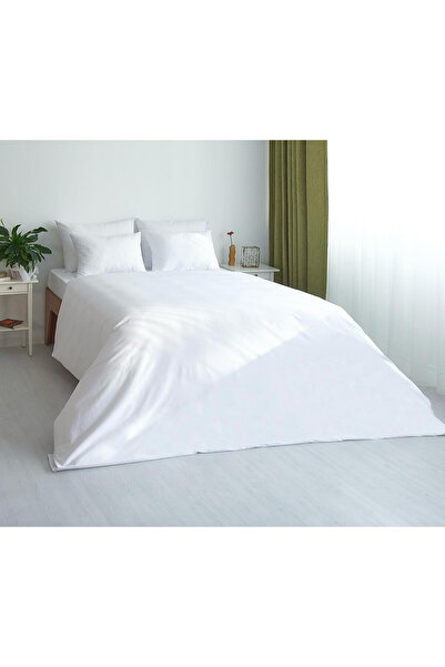 calinahome White Color Duvet Cover Set
