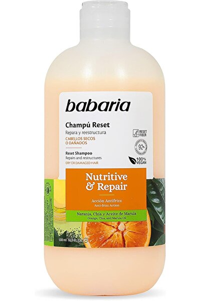 Babaria Nutrive & Repair Shampoo, 500 ml