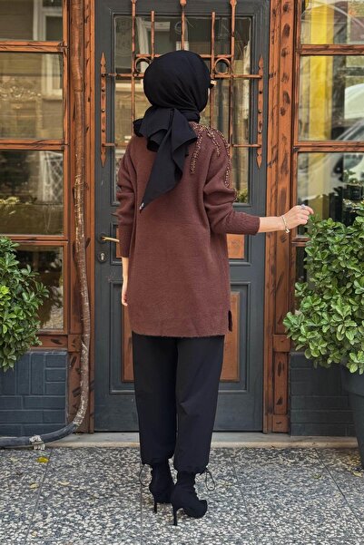 Moodbasic Triko Tunik MA30.06 Kahve