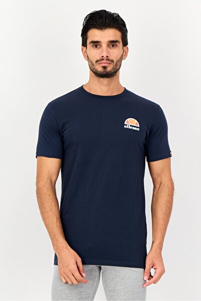 Ellesse Men Sportswear Fit Short Sleeves Outdoor T-Shirt, Navy