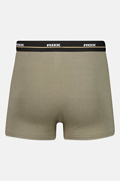 RBX Men 3 Pack Brand Logo Trunks, Multicolor