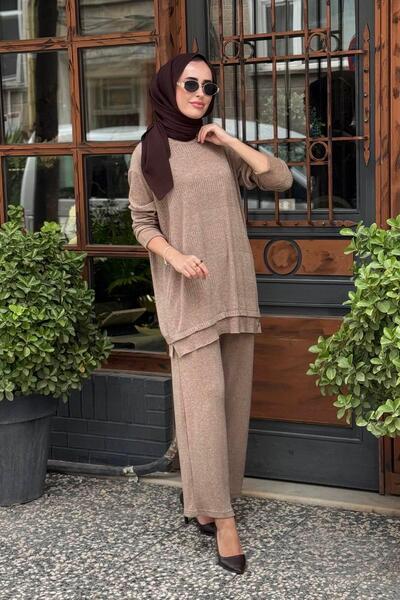 Ceremony Pantolonlu Takım W-6959 Camel