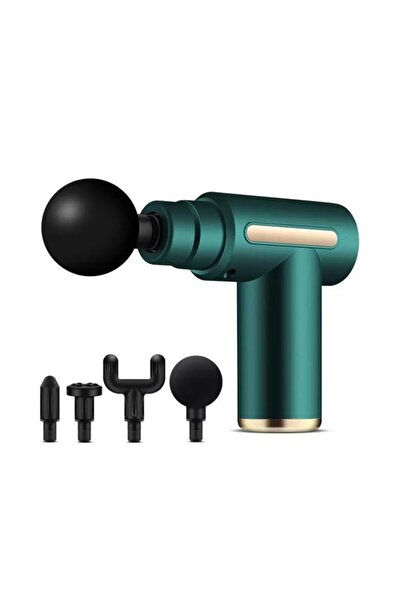 Skygo 4 Başlıklı 6 Kademeli Titreşimli Şarjlı Mini Masaj Aleti