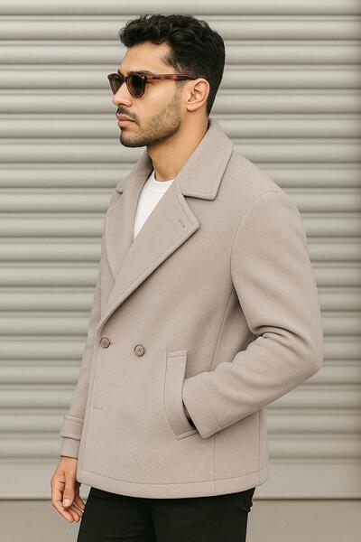 Delpino Чоловічий оверсайз-пальто з кашеміру