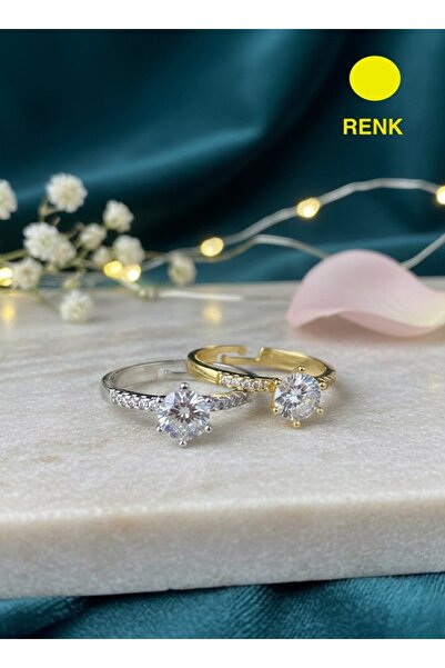 EKİDORA خاتم نسائي من الفولاذ قابل للتعديل من لوتس تيكسباس بتصميم أنيق وعصري