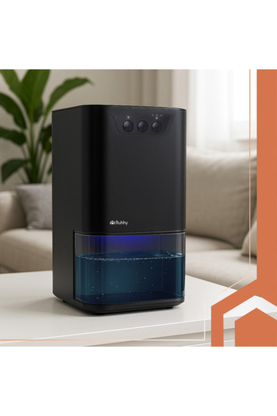 Selgot Air Dehumidifier, Moisture Absorber and Timer, 1400 ml Tank Capacity, Black