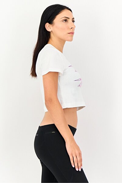 Reebok Women Sportswear Fit Short Sleeve Outdoor Top, White