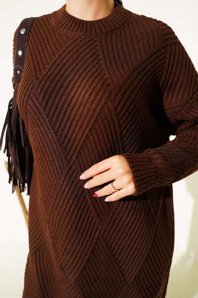 NEW DAĞ Plaid Knitwear Sweater