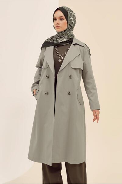 Alvina KEMERLİ TRENÇKOT 10980