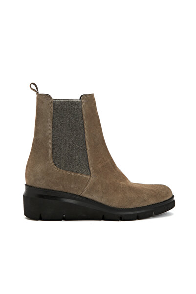Dıvarese Vizon Chelsea Kadın Süet Deri Bot
