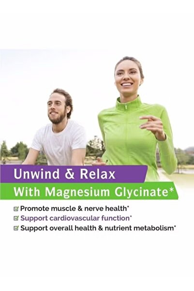 Magnesium Glycinate إناتيت فيتاليتي ٥٠٠ ملغ - امتصاص عالي، ١٢٠ كبسولة نباتية