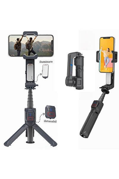 NITOPLAY NITOPLAY® Gimbal Smart A10 2-Axis Phone Stabilizer, Video/Photo Stabilization, Selfie Stick