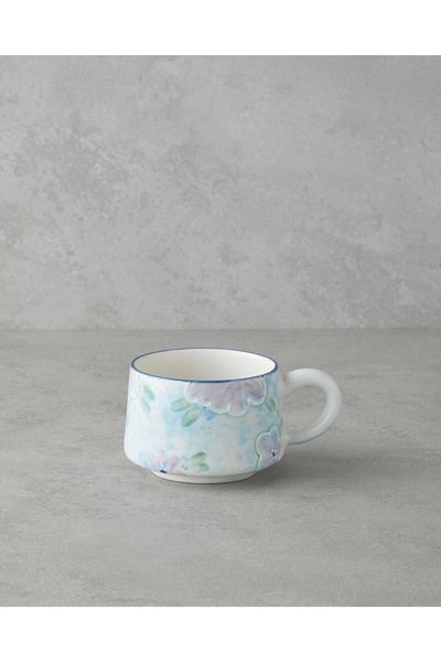 English Home Pastel Essence Ceramic Mug 260 ml Blue-Green-Lilac