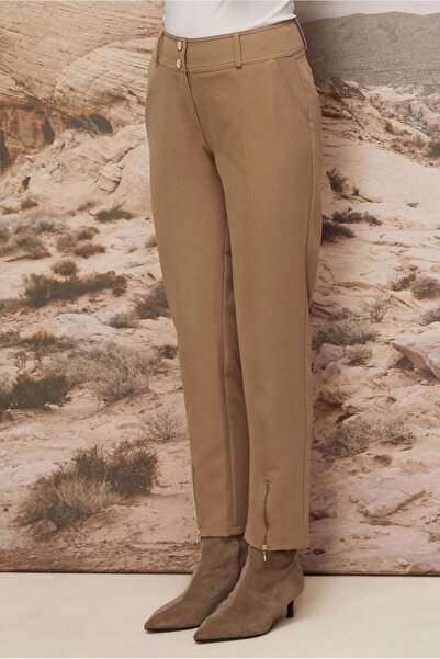 Alvina Zipper Detail Pants 70913