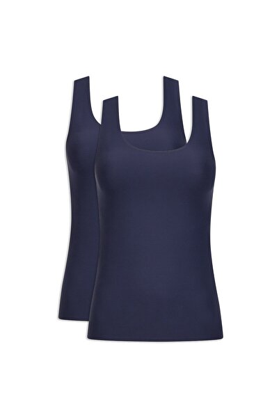 Chantelle Damen Top 2er Pack - Unterhemd, SoftStretch, nahtlos, Einheitsgröße...