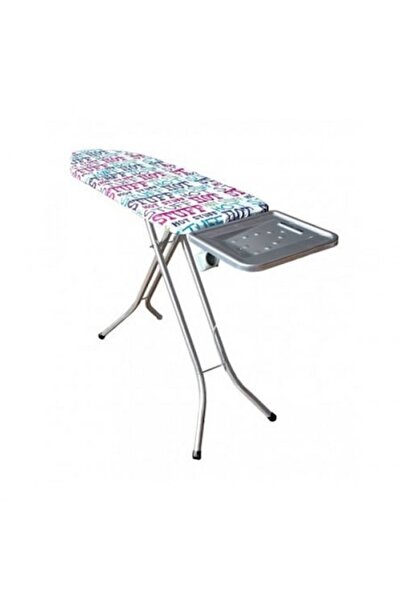 Zilan Ironing Board, Multicolor, 112x37 cm, Adjustable Height, Cotton Cover