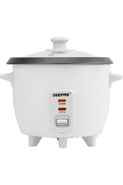 Geepas 350W Rice Cooker with Non-Stick Pot, 0.6 L