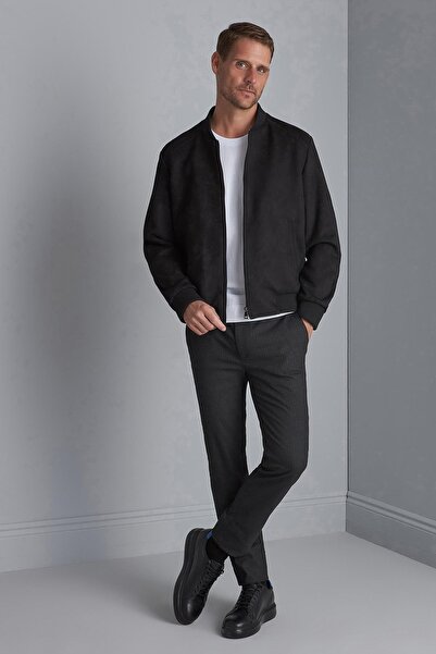 İgs Erkek Siyah Kaban