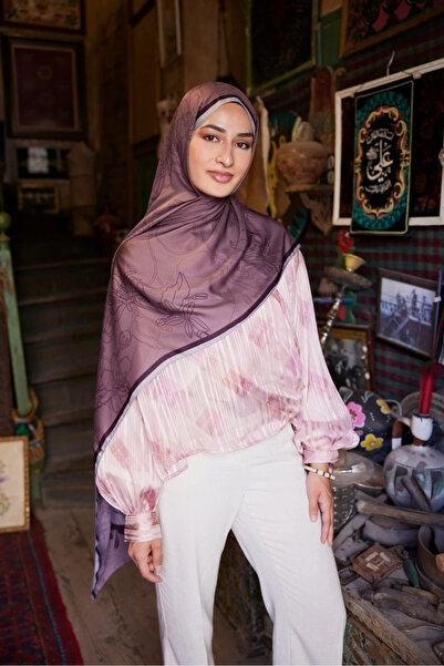 Mooncorn Yekta Pattern Sakura Silk Shawl
