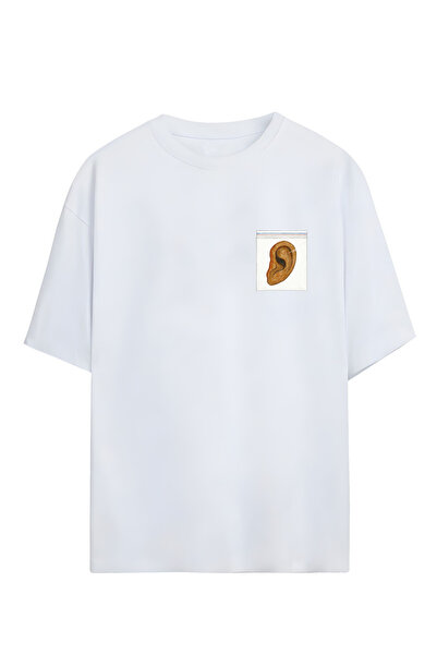 GraffTee TRICOU UNISEX OVERSIZE DIN BUMBAC CU DESIGN VAN GOGH