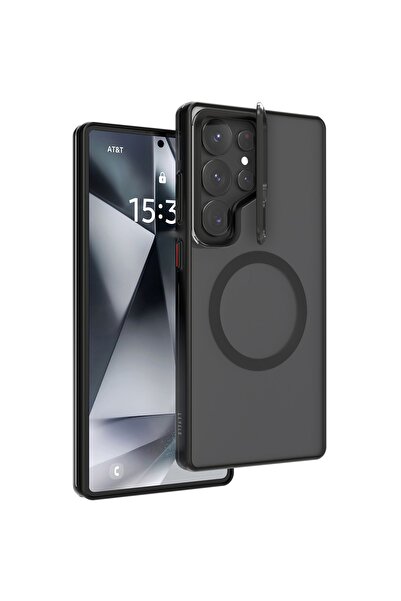 Levelo جراب إيليو لهاتف سامسونج جالاكسي إس 25 ألترا - ماج سيف، حلقة كاميرا مع...