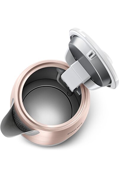 Philips Electric Stainless Steel Kettle 1.7 L 50/60Hz - HD9350/96 (Pink)