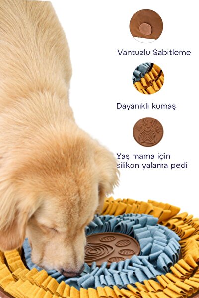 Havloo Köpek Snuffle Mat | Snuffle ve Yalama Egzersizi Bir Arada!