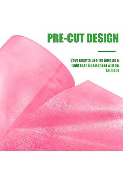 Globalstar Disposable Non-Woven Bed Sheets: 31" x 70" - 50 Pcs Waterproof Cover for Massage & Spa