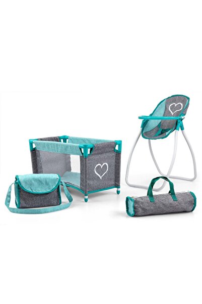 Milly Mally 3 in 1 accessory set for Elsa Prestige Mint dolls