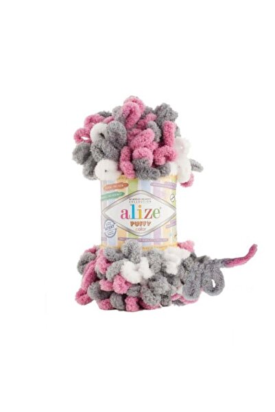 Alize 5 Pcs Set Of Puffy Color Yarn Turkey - 6070