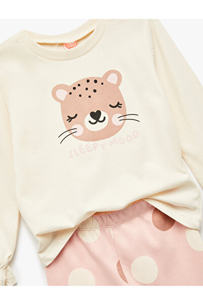 Koton Kız Bebek Sweat Takım 6WMG10121AK