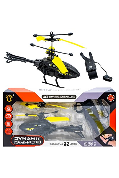 Robentoys Elicopter dinamic 2 în 1 (elicopter cu senzor de mișcare)