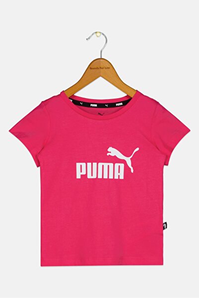Puma Toddlers Girls Short Sleeve Brand Logo T-shirt, Pink
