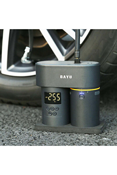 Generic Auto Outdoor Smart Kit E-Pro | 4 in 1 Tire inflator - vacuum cleaner - car washer