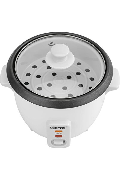 Geepas 350W Rice Cooker with Non-Stick Pot, 0.6 L