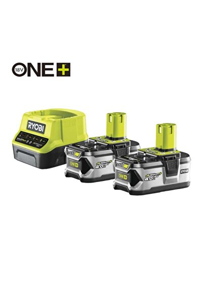 Ryobi RC18120-240X Yedek Akü ve Şarj Cihazı Seti - Çift Akü 18V Li-Ion 4Ah