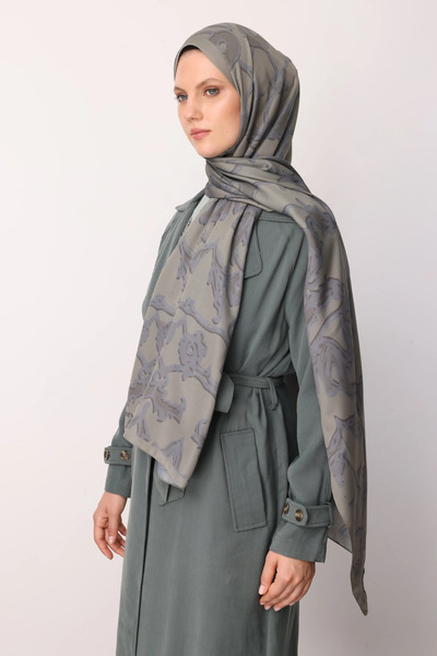 Mooncorn Yaren Pattern Sakura Silk Shawl