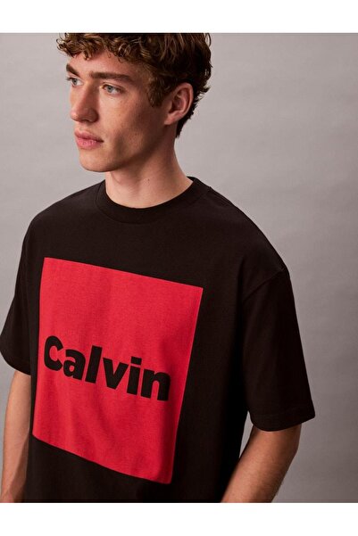 Calvin Klein SS 16S IO CALVIN BOX GRAPHIC TEE