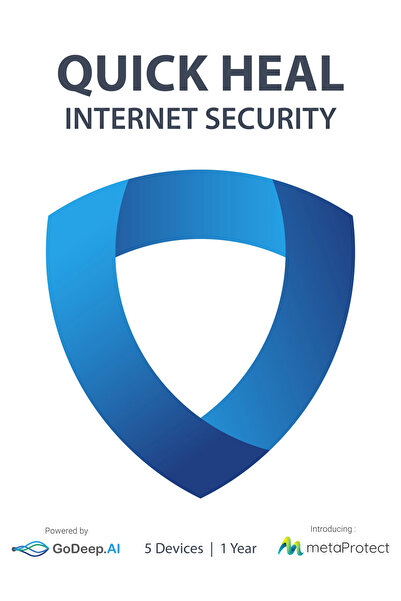 Quick Heal أمان الإنترنت لخمسة أجهزة لمدة عام | ويندوز | اشتراك رقمي | توصيل ...
