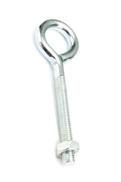 Ersa Kapalı Metrik Kanca M6X90 10’lu Set – Metal Halka Başlı Vida / Askı Aparatı